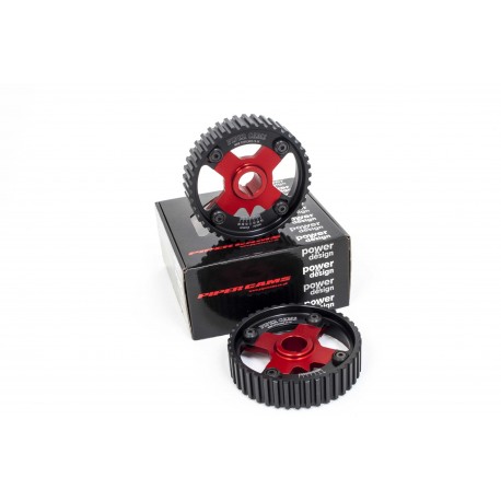Piper Cams Citroen BX 16v Vernier Pulleys - PULDMi16 - RED