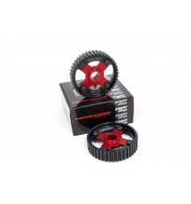 Piper Cams Peugeot 405 T16 Vernier Pulleys - PULDMI16 - RED