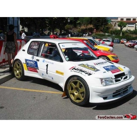 Peugeot 205 3dr - Lexan Rear Quarter Windows (4mm Clear)