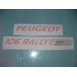 Genuine O/E Peugeot 106 S2 1.6 Rallye Tailgate Decals