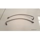 Spoox Custom Peugeot 106 / Saxo Brembo 4 Pot S/S Front Brake Hoses (PAIR)
