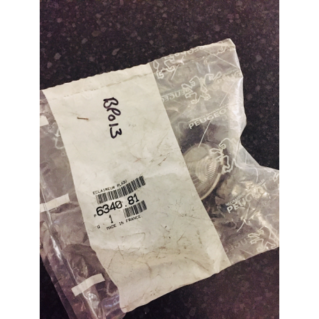 Genuine O/E Peugeot 205 Number Plate Light - 6340.81