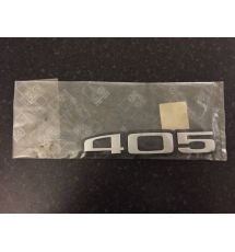 Brand New Genuine OE Peugeot 405 PH1 Boot lid badge - 8659.H6
