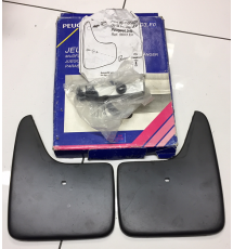 Genuine OE Peugeot 306 plain front mudflaps - 9603.E0