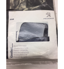 Genuine OE Peugeot 208 5 door rear window door glass sunblinds (PAIR)