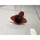Peugeot 106 Gti Billet Alloy Rear Water Housing (Without Matrix Takeoff) - RED