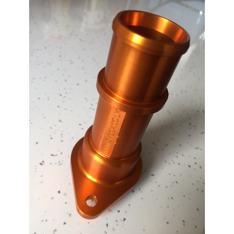 Peugeot 106 Gti Billet Alloy Rear Water Housing (Without Matrix Takeoff) - ORANGE