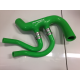 Peugeot 106 GTi / Saxo VTS Silicone Top Radiator Hose - With Oil Cooler (GREEN)