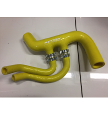 Peugeot 106 GTi / Saxo VTS Silicone Top Radiator Hose - With Oil Cooler (YELLOW)
