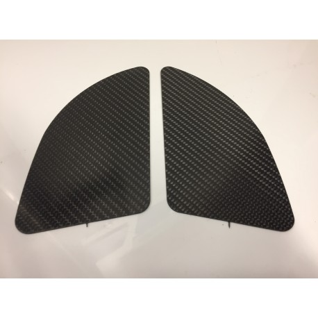 Peugeot 306 Carbon Fibre Side Heater Vent Blanking Plates (PAIR)