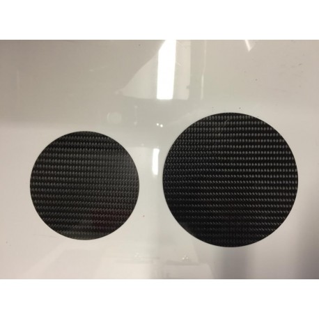 Peugeot 205 Carbon Fibre Fuel Pump Covers