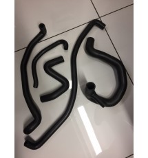 Spoox Racing Developments Peugeot 205 / 309 GTI Full Silicone Oil Breather / Filler Hose Kit - Black
