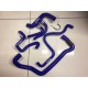 Peugeot 106 GTi Complete Silicone Coolant Hose Kit (BLUE) - Without Oil Cooler