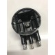 Peugeot 205 1.9 GTI (JAZ) Black Ducelier Distributor Cap (bolt on)