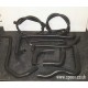 Pre 1991 Peugeot 205 GTI 8 Valve Silicone Coolant Hose Kit - MATTE BLACK
