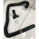 Citroen Saxo VTR Silicone Lower Radiator Hose '00-'03 (BLACK) - FAST ROAD
