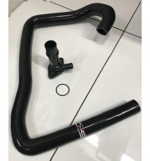 Citroen Saxo VTR Silicone Lower Radiator Hose '00-'03 (BLACK) - FAST ROAD