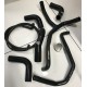 Spoox Racing Developments Peugeot 205 GTI-6 Silicone Hose Kit (BLACK)