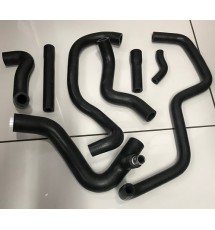 S.R.D Peugeot 405 1.9 Mi16 Silicone Full Oil Breather Hose Kit (MATTE BLACK)