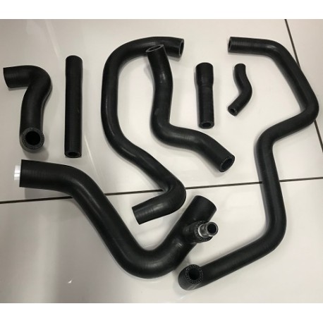 S.R.D Peugeot 405 1.9 Mi16 Silicone Full Oil Breather Hose Kit (MATTE BLACK)