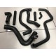 S.R.D Peugeot 405 1.9 Mi16 Silicone Full Oil Breather Hose Kit (MATTE BLACK)