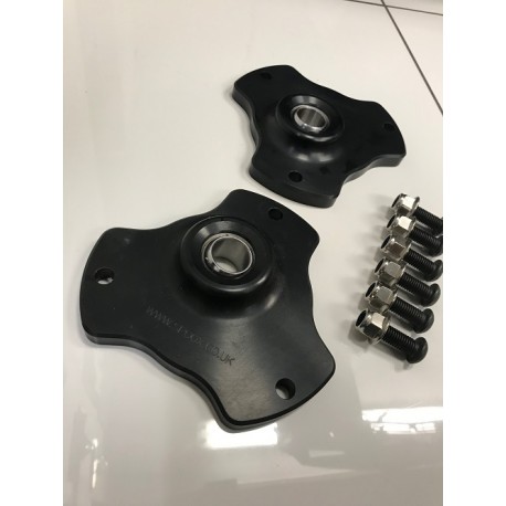 Spoox Motorsport Fixed Peugeot 205 / 309 Eccentric Strut Top Mounts (PAIR)