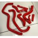 S.R.D Peugeot 405 1.9 Mi16 Silicone Full Oil Breather Hose Kit (RED)