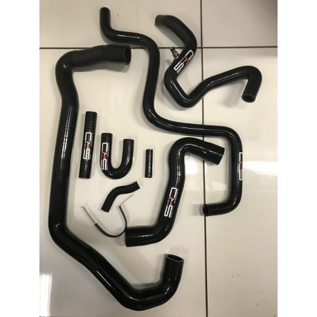 Peugeot 106 GTi Complete Silicone Hose Kit - No Oil Cooler (BLACK)