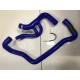 Peugeot 106 GTi Silicone Radiator Hose Kit (BLUE) With Oil Cooler