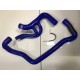 Peugeot 106 GTi Silicone Radiator Hose Kit (BLUE) With Oil Cooler