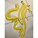 S.R.D Peugeot 205 / 309 Gti Full Silicone Oil Breather / Filler Hose Kit - Yellow