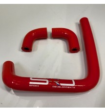 Peugeot 306 GTI-6 / Rallye Silicone Vacuum Pump Hose Kit (RED)