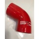 Peugeot 106 GTi Silicone Original Replacement Intake Elbow (RED)