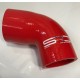 Peugeot 106 GTi Silicone Original Replacement Intake Elbow (RED)