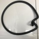 Peugeot 205 / 309 Mi16 Silicone Hose From Header Tank to Radiator (MATTE BLACK)
