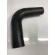 Peugeot 205 / 309 GTI Silicone Bottom Radiator Hose - (FRONT) - MATTE BLACK