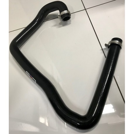 Citroen Saxo VTR Silicone Lower Radiator Hose with clips (BLACK) - '96-'00