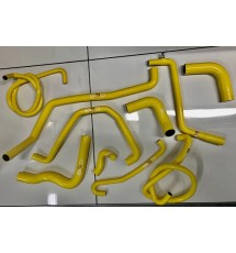 Pre 1991 Peugeot 205 GTI 8 Valve Silicone Coolant Hose Kit - YELLOW