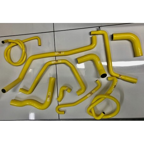 Pre 1991 Peugeot 205 Gti 8 Valve Silicone Coolant Hose Kit - YELLOW