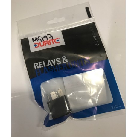 Mini 4 Pin Make & Break Relay (sealed) 30 amp / 12v