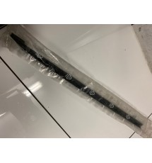 Genuine OE Peugeot 405 estate rear window channel with chrome strip - 9300.66