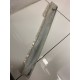 Genuine OE Peugeot 405 estate rear window channel with chrome strip - 9300.66