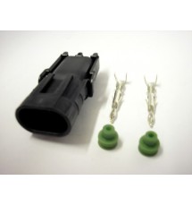 2 Pin / 2 Way Delphi Female Connector