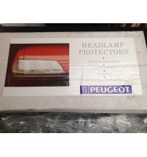 Genuine OE Peugeot 306 PH2 Front Headlight Covers / Guards - 9684.1WTC