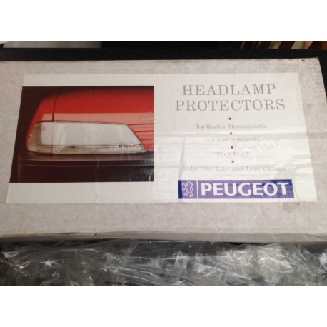 Genuine OE Peugeot 306 PH2 Front Headlight Covers / Guards - 9684.1WTC