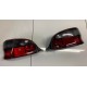 Genuine O/E Citroen Saxo S1 Smoked Rear Light Clusters - 6350.F7 & 6351.F7