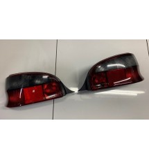 Genuine O/E Citroen Saxo S1 Smoked Rear Light Clusters - 6350.F7 & 6351.F7