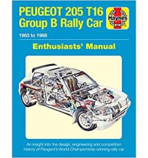 Haynes Peugeot 205 T16 Group B Rally Car Manual