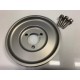 Peugeot 207 THP 150 Billet Alloy Bottom Pulley - Silver
