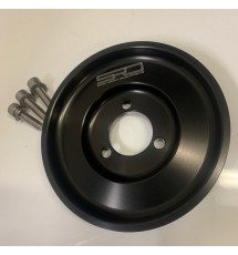 Citroen DS3 1.6 16v Turbo EP6 Billet Alloy Bottom Pulley - BLACK